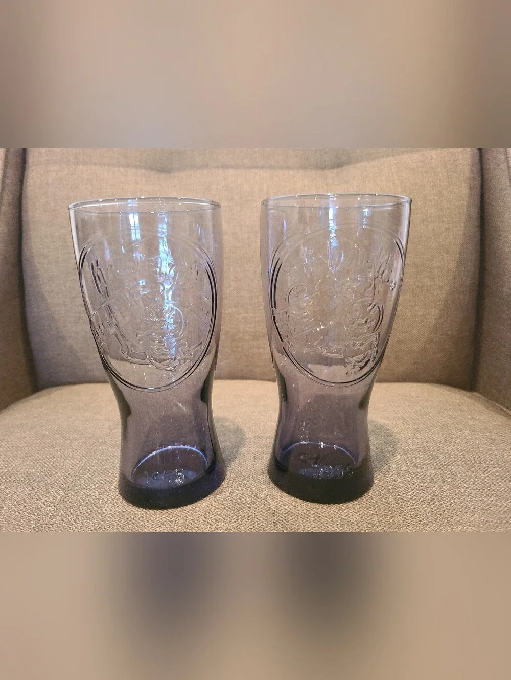 McDonalds Purple 1955 Speedee Collectors Glasses